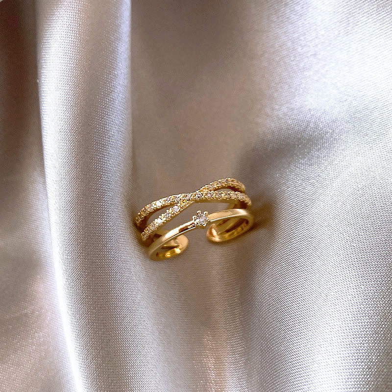 MUOTI Multi-Layer Stackable Ring, Unisex Design